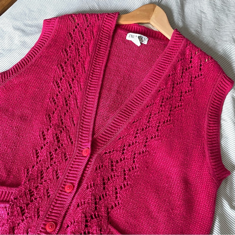 Grandma Barbie 🤷🏻‍♀️ - Pink sweater vest